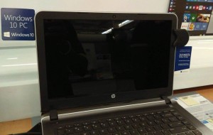 Windows 10 Laptop on Display