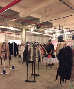 The holiday market includes a variety of different clothes suitable for the winter season.