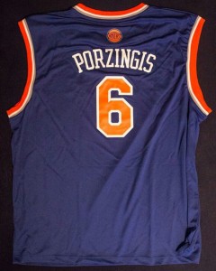 Kristaps Porzingis Jersey has become a favorite among many Knicks fans.