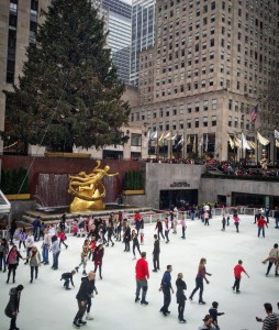 rockefeller rink wollman skaters