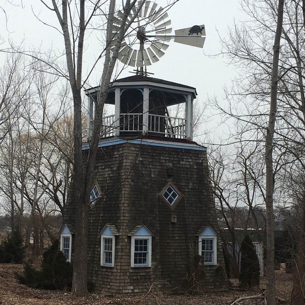 The Douglaston Estate Windmill, built in 1870 at the Alley Pond Environmental Center