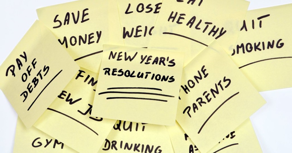 The typical New Year’s resolutions. Do we ever achieve them? Photo by Abbey Lossing/ NY Times