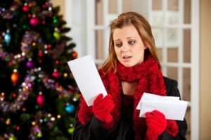 People are buying a lot of gifts for others during the holiday season and are stressing when the bills come.  Photo Credit: www.redwigwam.com