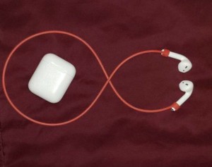 People kept losing their AirPods so Apple created a wire to hold together. It is almost the same as the earphones. Credit: Safeeya Samad