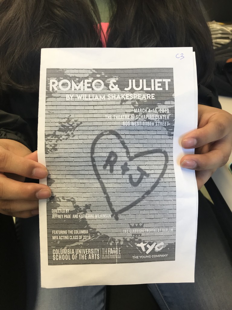 FRESHMEN WOWED BY LIVE PERFORMANCE OF ROMEO AND JULIET