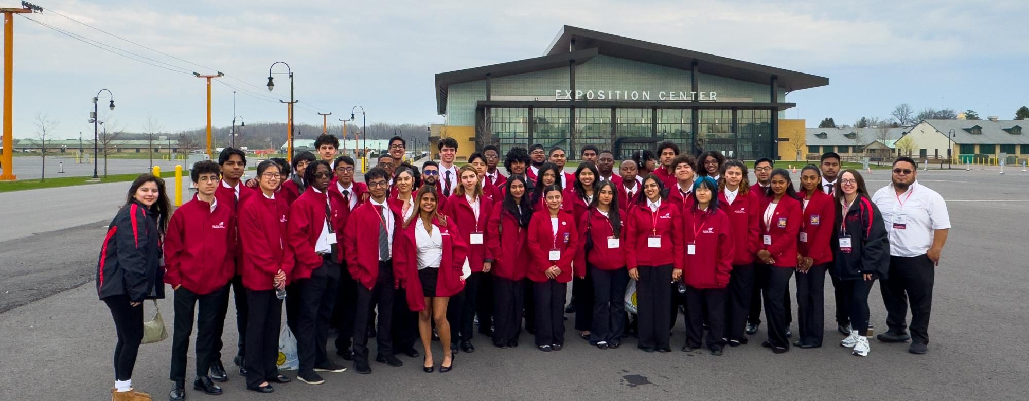 The Edison SkillsUSA team and States