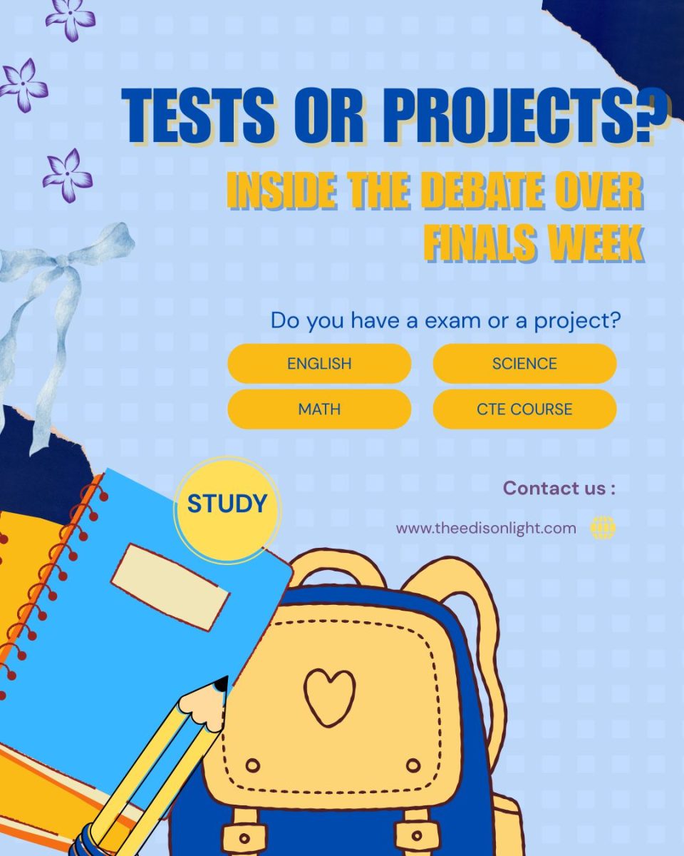 The debate over student preference for tests or projects during finals week lingers on.