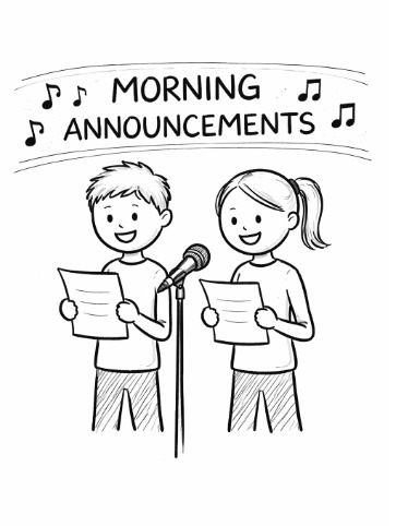 The tradition of music in the morning announcements has evolved from simple chimes to student-loved themes and songs. Credit ChatGPT