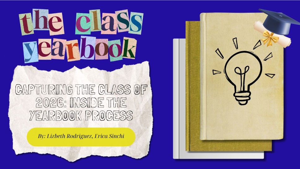 Capturing the class of 2026 is in the hands of the yearbook committee.