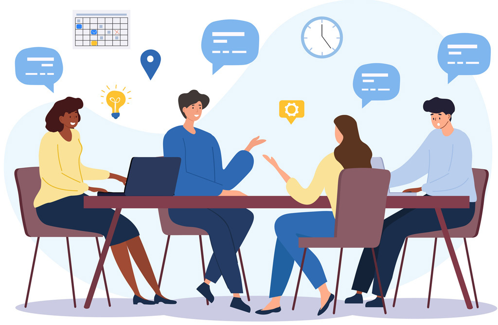 What goes into planning the schedule of events and assessments at Edison?