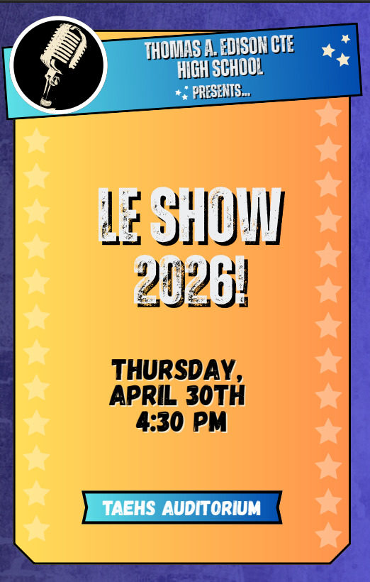 Edison's annual Le Show talent show took place in the auditorium on April 30th.